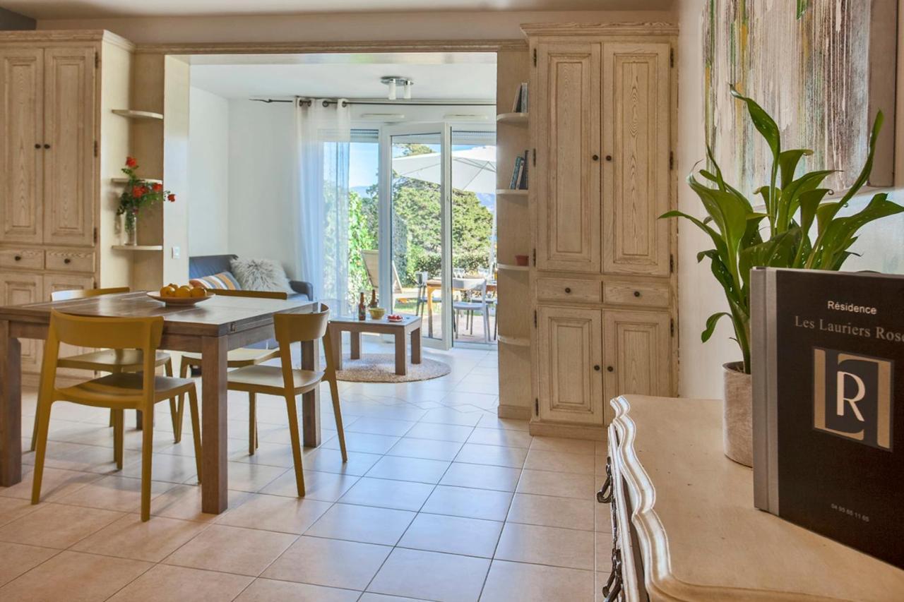 Mare Appart Avec Jardin Et Bbq Vue Mer Et Montagne Plage Et Port A 2 Pas Calvi  Buitenkant foto